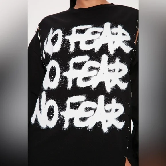 No Fear T-Shirt Dress - Picture 4 of 4